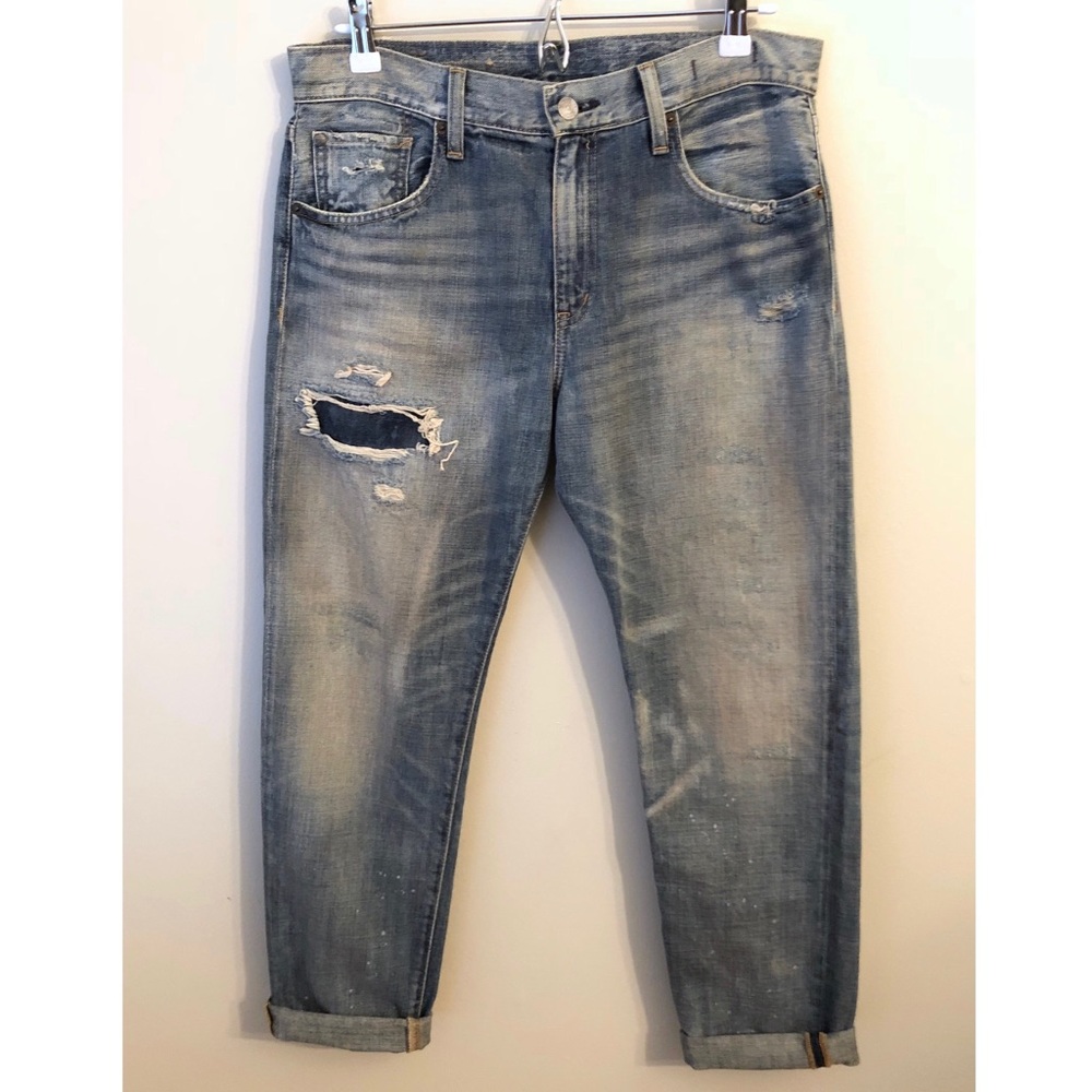 RL Denim & Supply • 27 • Distressed Boyfriend Jean